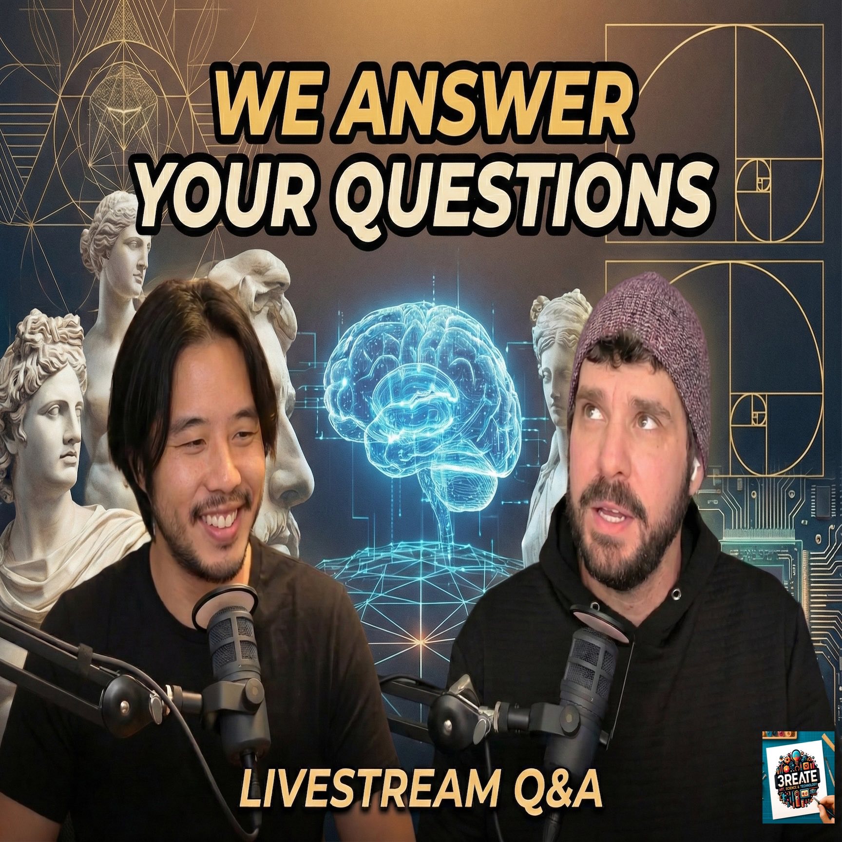 Does AI Have A Soul? Your Questions Answered | EP 45 | 3reate